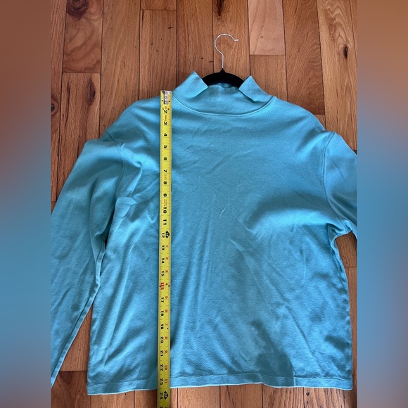 Pendleton Mock Neck Long Sleeve Top Size‎ XL. - Picture 4 of 5